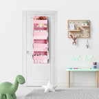 GRANNY SAYS Over the Door Organizer, 4-Shelf Behind the Door Storage with 6 Pockets, Waterproof 300D Oxford Fabric Hanging Or
