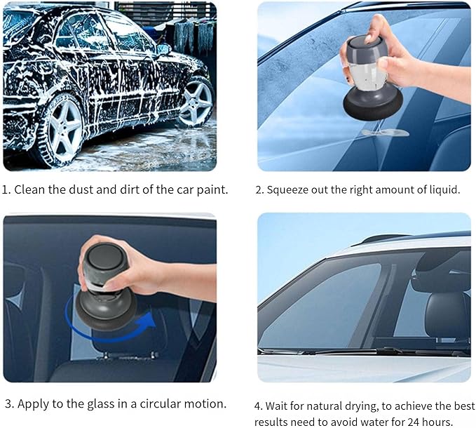 High Performances Vehicle Glass Coating Protective Sprays Car Maintenance Essential For Rain Repulsion & Visibility Weatherpr