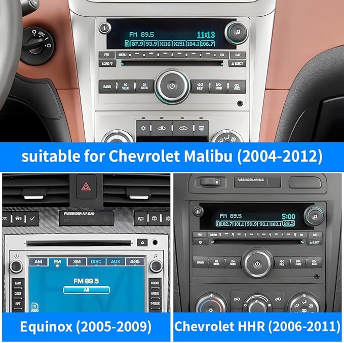 Car Phone Mount Holder For Chevy Chevrolet Express 2000-2025，Malibu 2004-2012，TrailBlazer 2002-2009，Equinox 2005-2009，HHR 2006-2011 Auto Accessories Bracket Interior CD Slot Mount Mobile Cell case