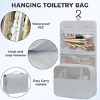 BAGAIL 9 Set Packing Cubes with Packing List Luggage Packing Organizers for Travel Accessories (Light Grey)