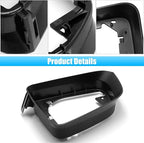Jaronx Compatible with Tesla Model Y Side Mirror Cover Housing 2018-2025, Left Driver Side Door Wing Rearview Mirror Frame Cover Compatible with Tesla Model Y Accessories