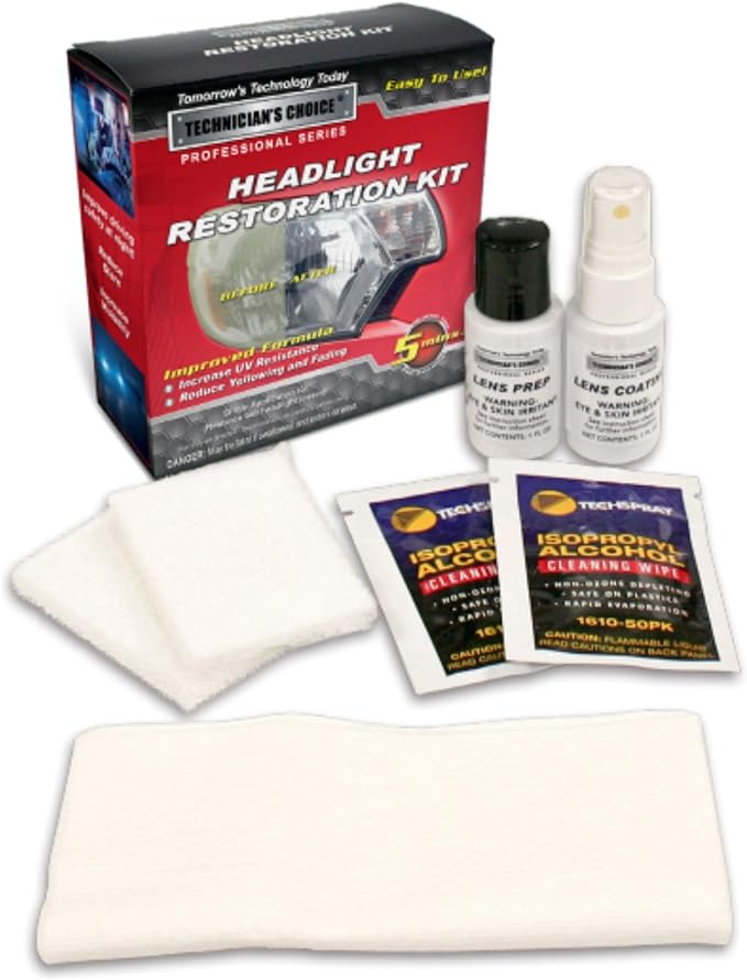 Technicians Choice Headlight Restoration Kit
