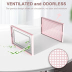 Kuject Shoe Organizers Storage Boxes for Closet, 12 Pack Clear Plastic Stackable Storage Bins with Lids, Under Bed Shoe Conta