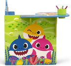 Baby Shark Chair Desk with Storage Bin - Ideal for Arts & Crafts, Snack Time, Homeschooling, Homework & More by Delta Childre