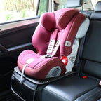 Car Seat Protector Leather Waterproof Child Safety Seat Protector Cover with Thick Pad and 2 Large Pockets Durable Kick Mat f