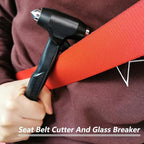 Car Window Breaker, Glass Breaker and Seatbelt Cutter, Emergency Car Glass Safety Hammer, Window Punch Seatbelt Cutter for Fa