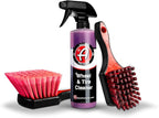 Adam's Polishes Wheel & Tire Cleaner Combo - Professional All In One Tire, Wheel, Rim, Barrel, Rubber, Well Cleaning Spray fo