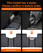 Car Floor Mats for Honda Civic 2022–2025,2026 Sedan (Not for Hatchback&Hybrid), Non-Slip TPE All-Weather Floor Liners and Trunk Cargo Mat Set, Custom Fit for Civic Sport 11th Gen Accessories 2026