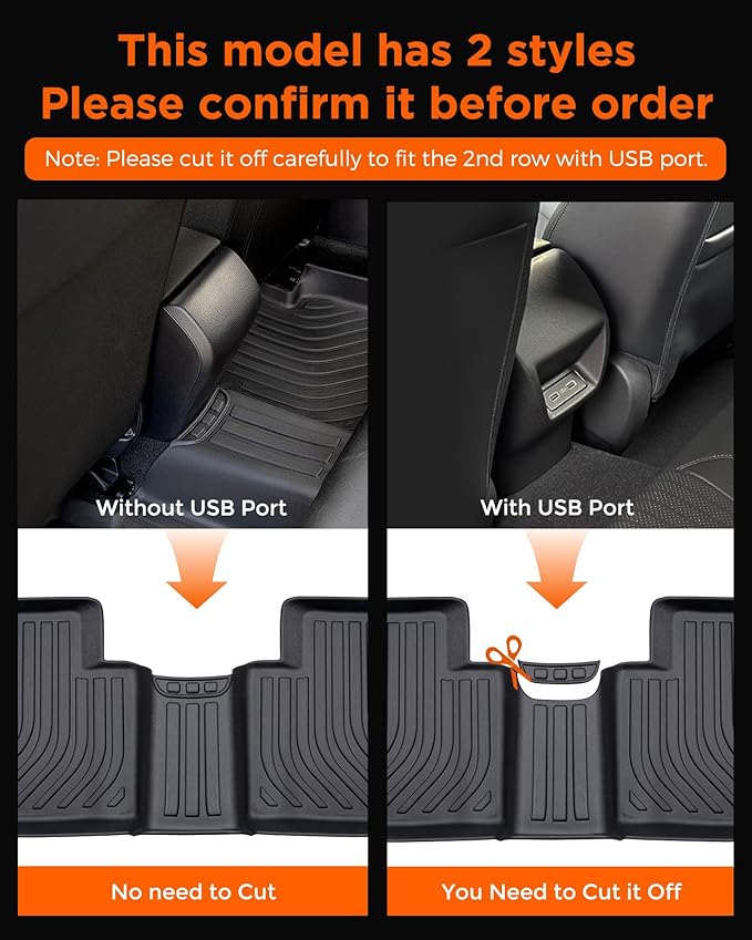 Car Floor Mats for Honda Civic 2022–2025,2026 Sedan (Not for Hatchback&Hybrid), Non-Slip TPE All-Weather Floor Liners and Trunk Cargo Mat Set, Custom Fit for Civic Sport 11th Gen Accessories 2026