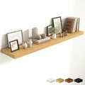 Fun Memories 55 Inch Fireplace Mantel Shelf, 10 Inch Deep Shelves for Display & Wall Storage, Rustic Wood Wall Shelf, Extra L