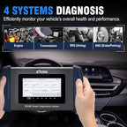 OBD2 Scanner Diagnostic Tool XTOOL IP508S: Code Reader for Cars & Trucks with 15 Resets, Crank Sensor Relearn, ABS Bleed, CAN
