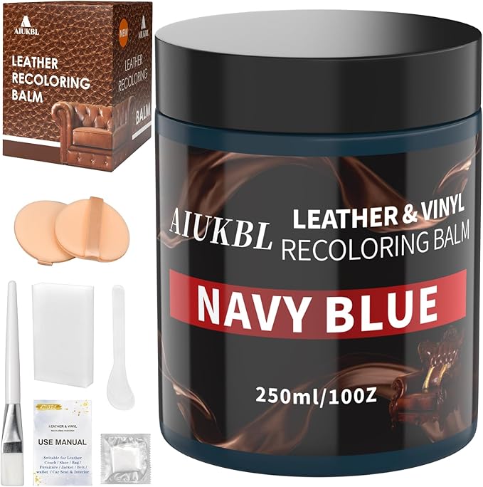Leather Recoloring Balm, Leather Color Restorer, Leather Restorer for Couches, Leather Scratch Remover, Leather Scratch Repai