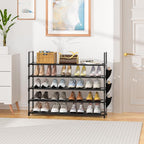 OYREL 5 Tier Shoe Organizer Rack for Closet, Entryway, Garage, Door, Space Saving, Shoe Holder Stand/Tower, Large, 20-25 Capa