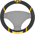 FANMATS NCAA Unisex-Adult Embroidered Steering Wheel Cover