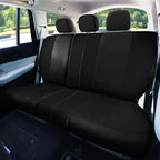 FH Group Full Set Cloth Car Seat Covers, Universal Fit Front and Split Bench Rear, Airbag Compatible, Washable for SUV, Sedan