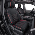 EKR Sienna Seat Covers for 2011-2020 Toyota Sienna L,LE,XLE,Limited,7 Seats,2nd Row Captain Seats W/NO Legrest,Waterproof Car