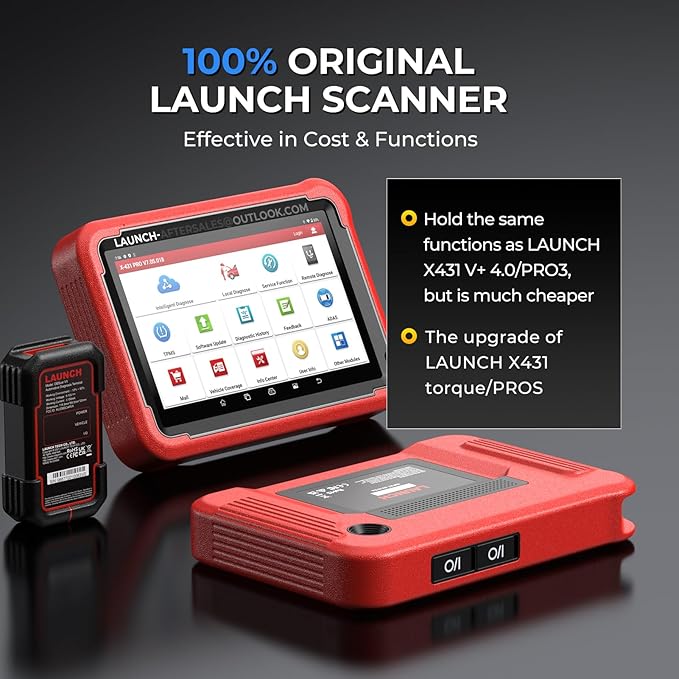 Launch X431 PROS V 5.0 2026 Newly Bidirectional Scan Tool Bluetooth Launch Scanner with DBSCar VII Connector 38+ Reset for All