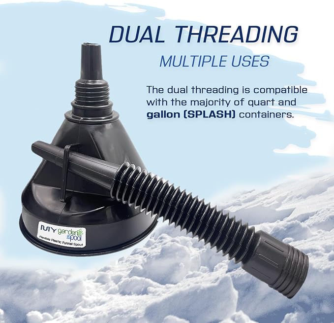 Rain-X 2-in-1 All Season Washer Fluid Two Pack, 2 x 1 Gallon - Ultimate Visibility, Protection Plastic Funnel Spout for Easy 