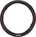 Cummins CMN35391 Navigator 18-Inch Steering Wheel Cover Leather Semi Truck Interior Accessories for RV and Big Rig-Black