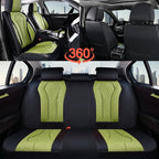 Coverado Seat Covers, Car Seat Covers Full Set, Green Car Seat Cover, Car Seat Cushion Waterproof, Luxury Auto Seat Covers, S
