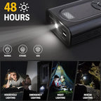 TELUXE Jump Starter with Air Compressor, 2500A 150PSI Car Battery Jump Starter with Digital Tire Inflator, 12V Lithium