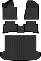 Auxko All Weather Floor Mats Cargo Mat for kia Sportage Gasoline 2017 2018 2019 2020 2021 2022 All Season TPE Accessories Guard Odorless Anti-Slip Floor Liners Trunk Mat