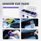 Gomake 16-25mm Sensor Cut,Precise Car Radar Hole Cutting Aid for Vehicle Parking Sensors Vinyl Wrap Tool Kit