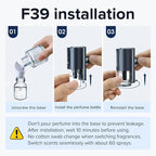 Ceeniu Car Air Fresheners - F26/F39 Dedicated Perfume Refill - 45ml - Can be Used for 2~6 Months - Made with Natural Plant Ex