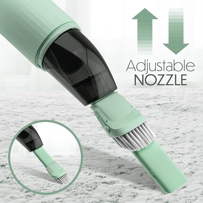 STARUMENT Vacuum Cleaner for Dust, Pet Hair Dirt Home, Car Interior Lightweight, Portable, Handheld, Cordless, Easy to Use, C