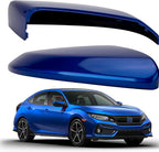 Passenger Side Mirror Cover Replacement for Honda Civic 2016-2021, Insight 2019-2021 - Right Side Mirror Covers, Rear View Mirrors Cap Dazzling Blue