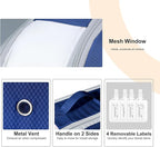 Comforter Storage Bag - Large Capacity Bedding Storage Bags Ultra Space Saving Self Compression Organizer, Washable Compressi