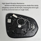 Compatible with Lexus RX350 2016-2020, NX200T 2015-2017, NX300 2018-2020 Driver Side Mirror Glass - Left Side Mirror Glass With Power Heated, Blind Spot Detection Indicator