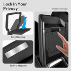 Tesla Model Y Juniper 2025 2026 & Model 3 Highland 2024 2026 Center Console Organizer Tray [Slide Smoothly + Easy Installation] Cup Holder for Tesla Model Y Juniper Accessories