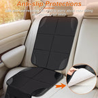 Car Seat Protector,2Pack Car Seat Cushion,with Thickest Padding and Non-Slip Backing,Waterproof 600D Fabric Car Seat Covers w