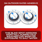 Parent-Blind Spot Car Mirrors (Round, Pick up Truck)