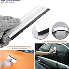 EHDIS Vinyl Wrap Tool Window Tint Kit 7 Pieces Vehicle Tinting Tools Car Glass Protective Film Wrapping Installation Set Included Vinyl Scraper, Window Rubber Squeegee,Cutting Knife with Blades