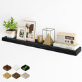 Fun Memories Floating Shelves for Wall, 48Inch Long Floating Shelves Set of 1, Hanging Shelf with Invisible Brackets, Wood Sh