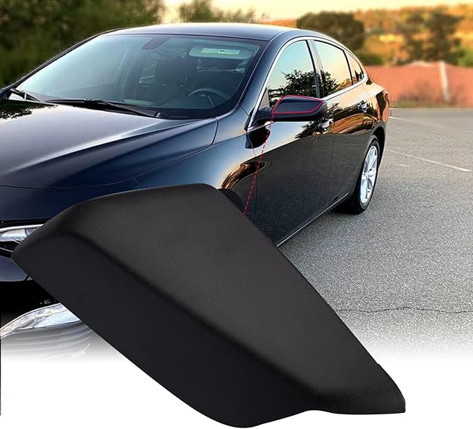 Rearview Mirror Cover Cap Driver Left Side Fit for Malibu 2016 2017 2018 2019 2020 OE#84026841 Black