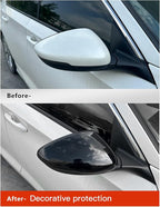 YINGTUU for Honda Accord 10th 11th 2018 2019 2020 2021 2022 2023 2024 2025 Accessories All Inclusive Rearview Mirror Cover Bright Black
