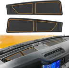 Auovo Dash Cover Tray Fit for Ford Bronco Accessories 2026 2025 2021 2022 2023 2024 Anti-Slip Silicone Dashboard Mat fit Bron