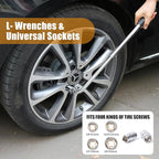 Roadside Emergency Kit with Scissor Jack for Car Safety Kit Emergency Roadside Kit for Car