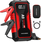 Jump Starter 4000A, VACASSO A9 Battery Jumper Starter Portable (7L Gas/4L Diesel), 12V Car Battery Booster Jump Starters