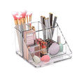 Ettori APLOP Makeup Organizer Tray, 6-Compartment Vanity Makeup Organizer for Jewelry, Hair Accessories, Bathroom Counter or 