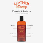 Leather Honey Leather Conditioner, Since 1968. for All Leather Items Including Auto, Furniture, Shoes, Purses and Tack. Non-T
