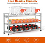 Expandable Shoe Rack for Closet Adjustable Metal Shoe Rack for Entryway 18.5"-33" Free Standing Shoe Organizer 12 Pairs with 
