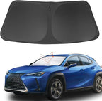 Front Windshield Sun Shade Foldable Car Front Window Sun Shade Windshield Shade Custom Fit for Lexus UX 2019-2026 Block UV Rays Accessories Heat Keep Cooler