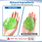Car Cleaning Gels-4 Pack, Cleaning Gel for Car, Dust Cleaner Putty Cleaner Slime Cleaning Supplies Auto Detailing Tools, Clea