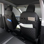 2 Pack Kick Mats Back Seat Protector，Seat Back Protector for Kids Feet Car Seat with Car Back Seat Organizer, Seat Back Protector Cover for Back of Front Seats - Protect against dirt and scuffs