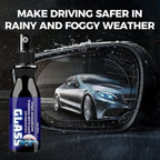 Auto Glass Powerful Waterproof Spray - Waterproof Rain Repellent Coating with Anti-Fog Formula - Safe on Auto Glass, Shower D