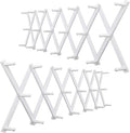 WEBI Accordion Wall Hanger,Expandable Wooden Coat Rack,Accordion Hat Rack for Wall,Accordion Hook Rack for Hats,Caps,20 Peg H
